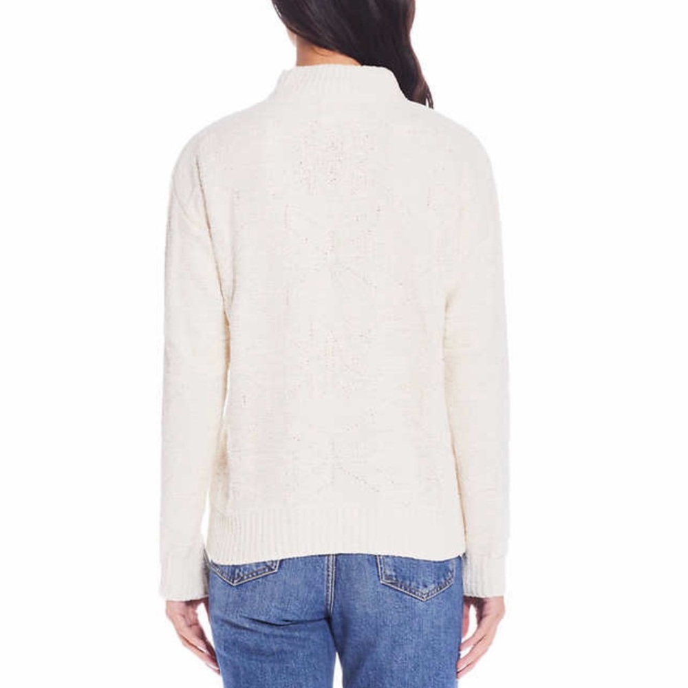 NWT Weatherproof Vintage Ladies' Holiday Chenille Sweater, M - Picture 3 of 3